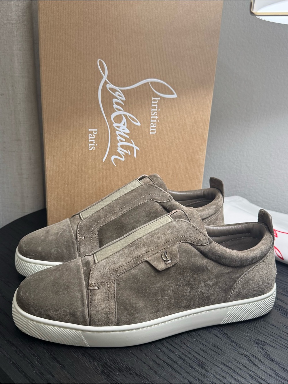Christian Louboutin St Louis Sneakers Suede Silex